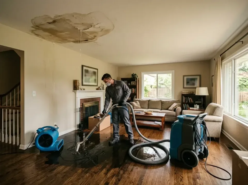 attic-pipe-burst-ceiling-drip-008 — frequently asked questions, Water Damage Restoration & Carpet Care in Redland, AL